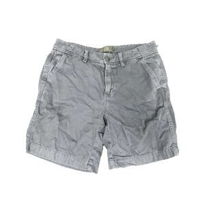 J Crew Stanton Size 2 Boys Chino Blue Shorts Casual Classic Design Gray Tone